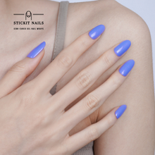 Load image into Gallery viewer, Mauve Shimmer Semi-cured Gel Nail Sticker Kit