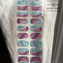 Load image into Gallery viewer, Fairy Floss Semi Cured Gel Nail Sticker Kit