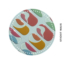 Load image into Gallery viewer, Coastal Feels Semi Cured Gel Nail Sticker Kit