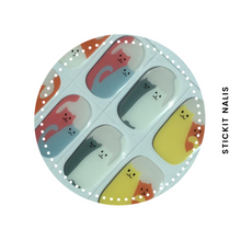 Load image into Gallery viewer, Cat Lady Semi Cured Gel Nail Sticker Kit