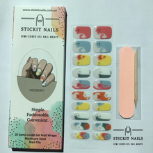 Load image into Gallery viewer, Cat Lady Semi Cured Gel Nail Sticker Kit
