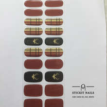 Load image into Gallery viewer, Oh Deer It's Christmas Semi Cured Gel Nail Sticker Kit