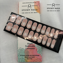 Load image into Gallery viewer, Natural Ombre Semi-cured Gel Nail Sticker Kit