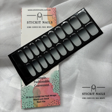Load image into Gallery viewer, White Ombre Semi-cured Gel Nail Sticker Kit
