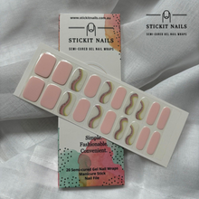 Load image into Gallery viewer, Pink Desert Semi-cured Gel Nail Sticker Kit