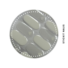 Load image into Gallery viewer, White Love Semi-cured Gel Nail Sticker Kit