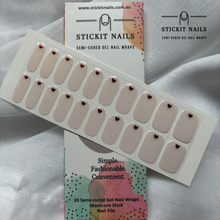 Load image into Gallery viewer, With Love Semi Cured Gel Nail Sticker Kit