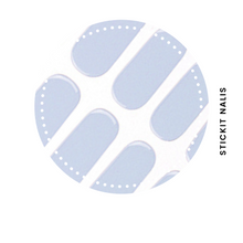 Load image into Gallery viewer, Blue Mist Semi-cured Gel Nail Sticker Kit