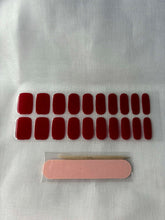 Load image into Gallery viewer, Sangria Semi-cured Gel Nail Sticker Kit
