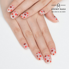 Load image into Gallery viewer, Flower Power Semi Cured Gel Nail Sticker Kit