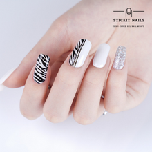 Load image into Gallery viewer, Safari Semi-cured Gel Nail Sticker Kit