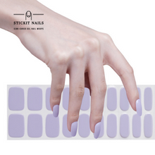 Load image into Gallery viewer, Mauve Semi Cured-gel Nail Sticker Kit