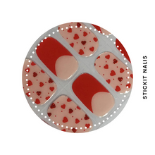 Load image into Gallery viewer, Be mine Semi-cured Gel Nail Sticker Kit