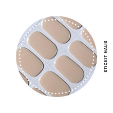 Load image into Gallery viewer, Pink Shimmer Semi-cured Gel Nail Sticker Kit