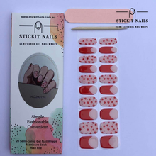 Load image into Gallery viewer, Be mine Semi-cured Gel Nail Sticker Kit