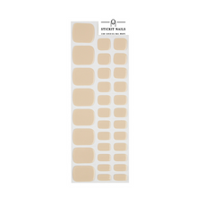 Load image into Gallery viewer, Natural Nude Semi-cured Gel Toe Nail Sticker Kit