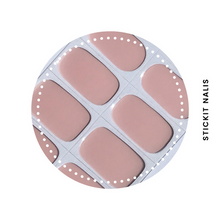 Load image into Gallery viewer, Natural Pink Semi-cured Gel Nail Sticker Kit