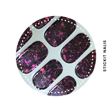 Load image into Gallery viewer, Cherry Granita Semi Cured Gel Nail Sticker Kit