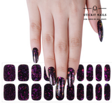 Load image into Gallery viewer, Cherry Granita Semi Cured Gel Nail Sticker Kit
