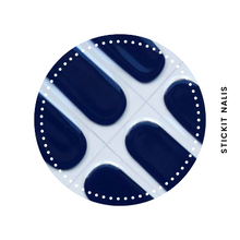 Load image into Gallery viewer, Indigo Semi Cured Gel Nail Sticker Kit
