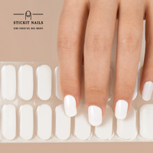 Load image into Gallery viewer, Snow Semi-cured Gel Nail Sticker Kit