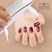 Load image into Gallery viewer, Cherry Blossom Semi Cured Gel Nail Sticker Kit