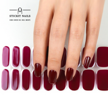 Load image into Gallery viewer, Cherry Blossom Semi Cured Gel Nail Sticker Kit