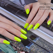 Load image into Gallery viewer, Hi-Vis Vibe Semi Cured Gel Nail Sticker Kit