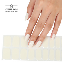 Load image into Gallery viewer, Coconut Semi Cured Gel Nail Sticker Kit