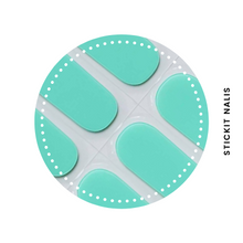 Load image into Gallery viewer, Ice Mint Semi-cured Gel Nail Wraps
