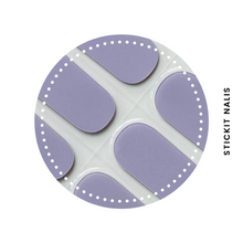Load image into Gallery viewer, Lilac Semi-cured Gel Nail Wraps