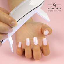 Load image into Gallery viewer, Pretty in Pink Semi-cured Gel Nail Sticker Kit