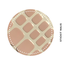 Load image into Gallery viewer, Pretty in Pink Gel Toe Nail Sticker Kit