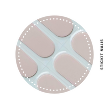Load image into Gallery viewer, Pretty in Pink Semi-cured Gel Nail Wraps