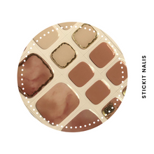 Load image into Gallery viewer, Rose Quarts Semi-cured Gel Toe Nail Wraps
