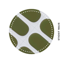Load image into Gallery viewer, Sage Semi-cured Gel Nail Wraps