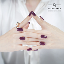 Load image into Gallery viewer, Shiraz Semi Cured-gel Nail Sticker Kit