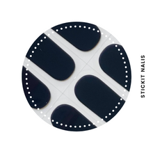 Load image into Gallery viewer, Squid Ink Semi-cured Gel Nail Wraps