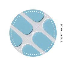 Load image into Gallery viewer, Summer Sky Semi-cured Gel Nail Wraps