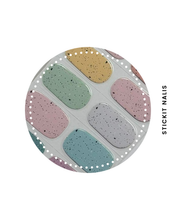 Load image into Gallery viewer, Speckled Egg Semi-cured Gel Nail Sticker Kit
