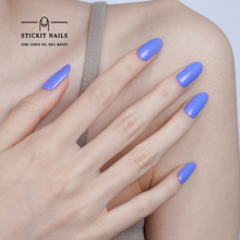 Load image into Gallery viewer, Mauve Shimmer Semi-cured Gel Nail Sticker Kit
