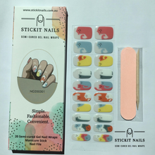 Load image into Gallery viewer, Cat Lady Semi Cured Gel Nail Sticker Kit
