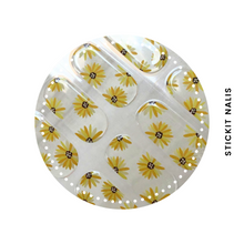 Load image into Gallery viewer, Sunflower Semi-cured Gel Nail Sticker Kit
