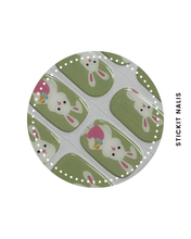 Load image into Gallery viewer, Hop Little Bunny Semi Cured Gel Nail Sticker Kit
