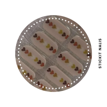 Load image into Gallery viewer, Tiny Hearts Semi-cured Gel Nail Sticker Kit
