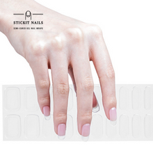 Load image into Gallery viewer, High Gloss [Translucent] Semi Cured Gel Nail Sticker Kit
