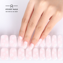 Load image into Gallery viewer, Painted Daisy&#39;s Semi-cured Gel Nail Sticker Kit
