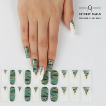 Load image into Gallery viewer, Deck the Halls [Christmas] Semi Cured Gel Nail Sticker Kit
