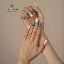 Load image into Gallery viewer, Deck the Halls [Christmas] Semi Cured Gel Nail Sticker Kit
