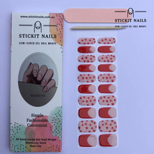 Load image into Gallery viewer, Be mine Semi-cured Gel Nail Sticker Kit

